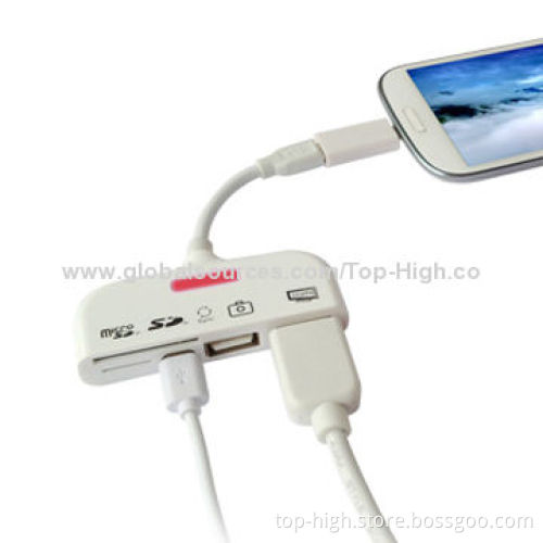 For Samsung galaxy mini MHL HDMI cable micro USB to HDMI and OTG card reader, factory OEM service